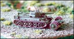 T34 Modell 1943 mit Minenroller PF-3 R58