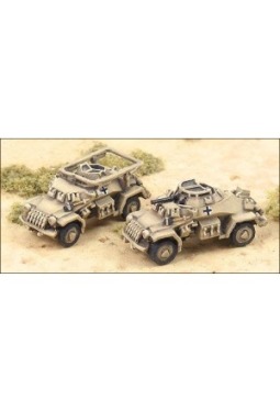 SdKfz 222 & 223 scout car & command 4-wheel G15