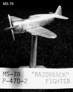 Republic P-47D-2 "Thunderbolt" Razorback Jabo MS78
