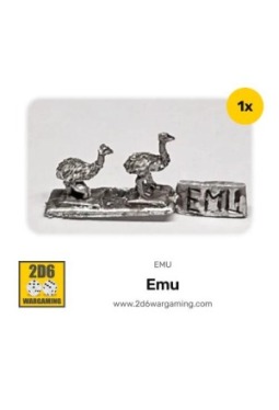 Emu stripe 2d6EMU3
