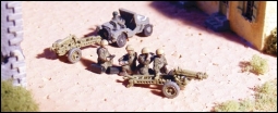 Feldhaubitze 75mm & Willys MB Jeeps US61