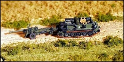 Pak 17pdr mit Lafette und Crusader Zugmaschine UK63